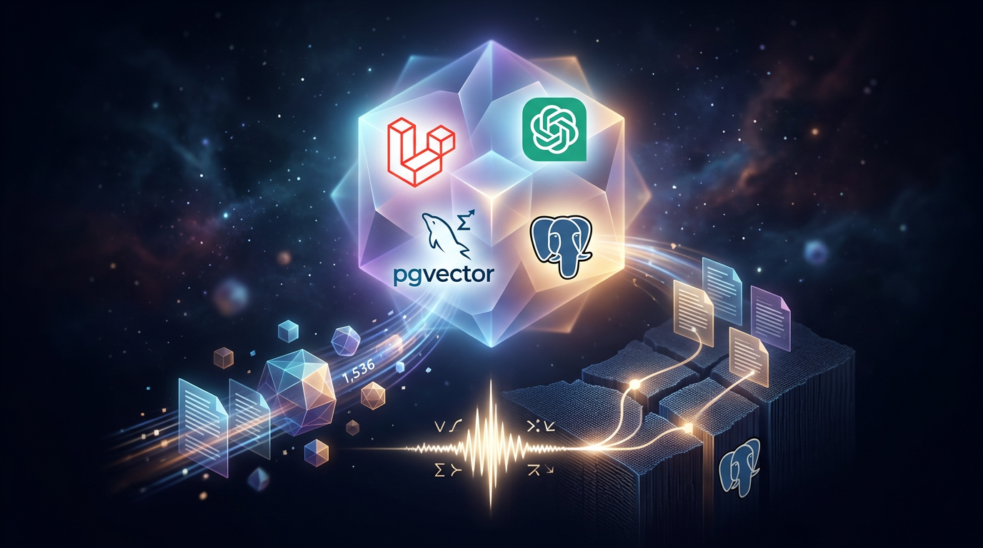 Implementación de RAG y Embeddings con pgvector en Laravel 13